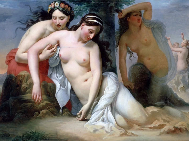 1785-Alexandre-Denis Abel de Pujol - I Propetidi trasformati in roccia (1819) - Musée des Augustins. Tolosa